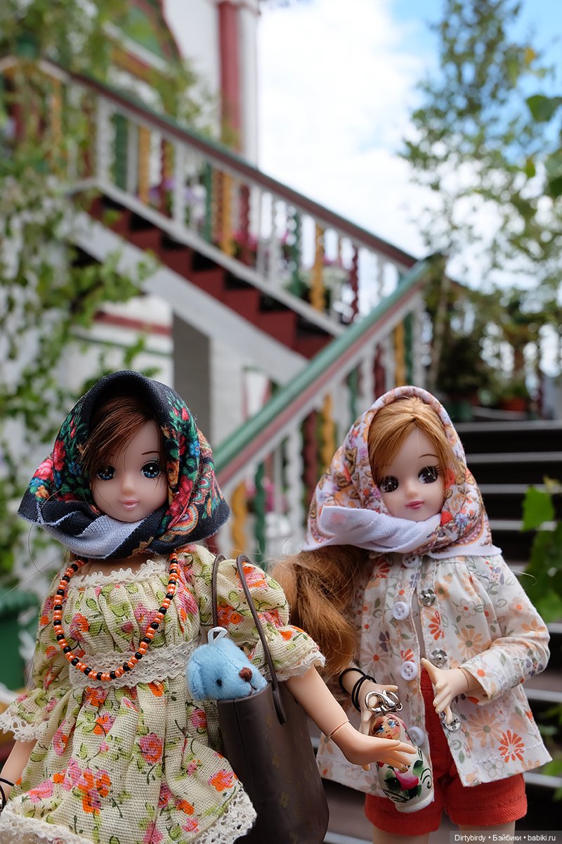 ДевУшка - Матрьёшка - БабУшка. Ликка и Ким Мари продолжают исследовать Коломну (фото 4)