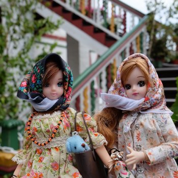 ДевУшка - Матрьёшка - БабУшка. Ликка и Ким Мари продолжают исследовать Коломну