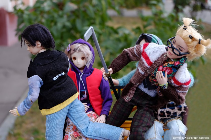 У подъезда — Куклы и тела Obitsu (Обитсу): 1/6