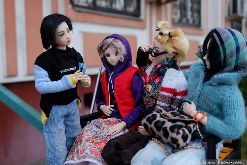 У подъезда — Куклы и тела Obitsu (Обитсу): 1/6 (фото 10)