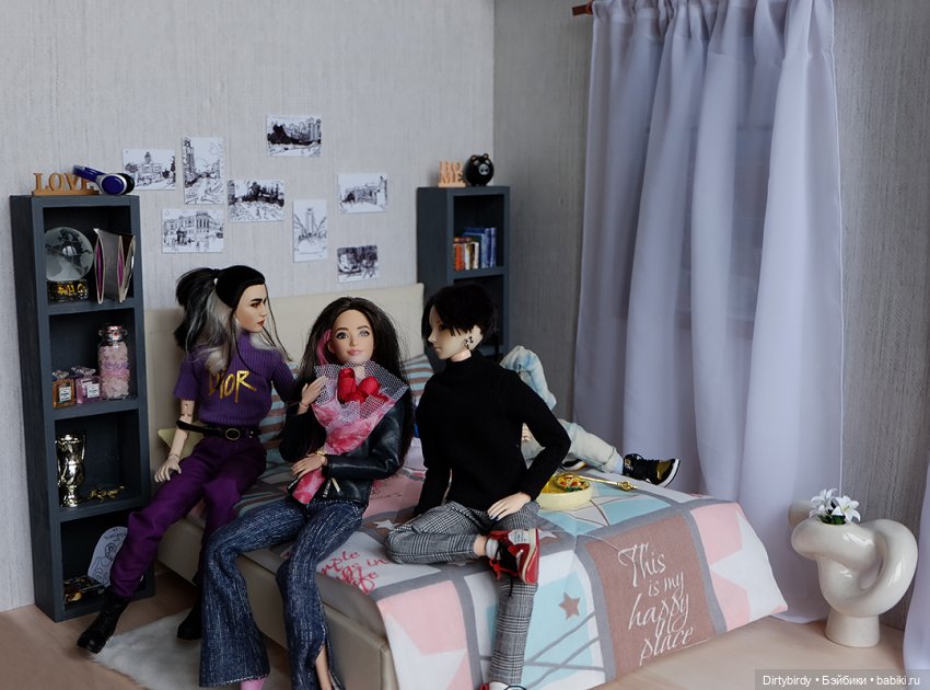 Мы к вам по обмену. Часть 3. Однажды в общаге