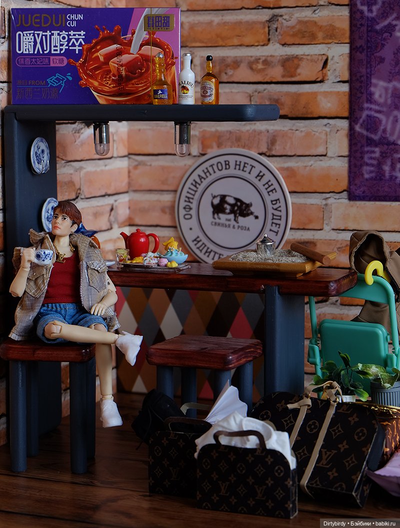 Явление Джексона Вана народу. Мой новый формат 1:12💫 (фото 8)