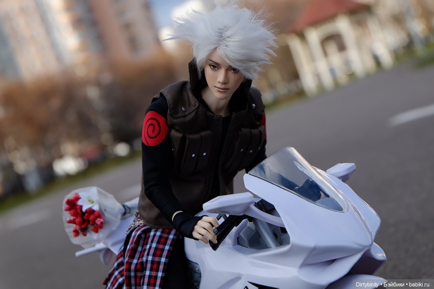 Мото-фотосессия Каси Хатаке