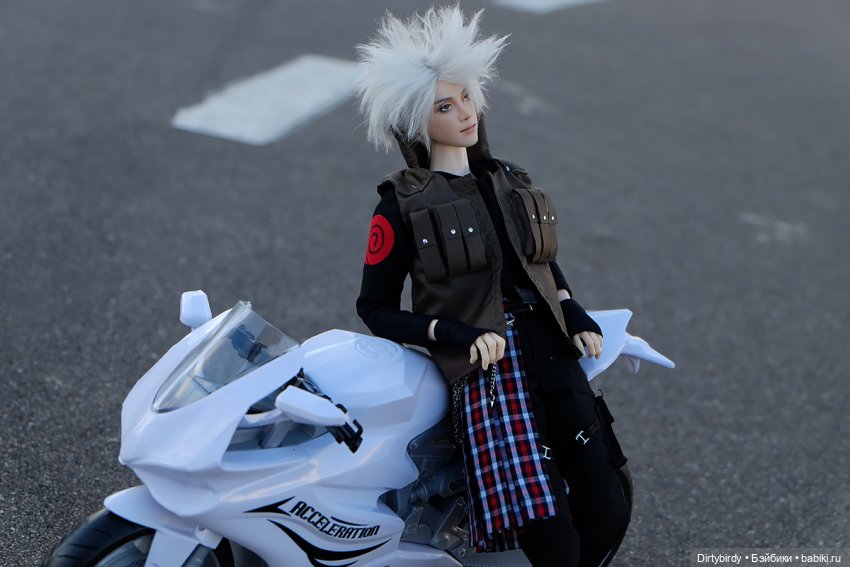 Мото-фотосессия Каси Хатаке