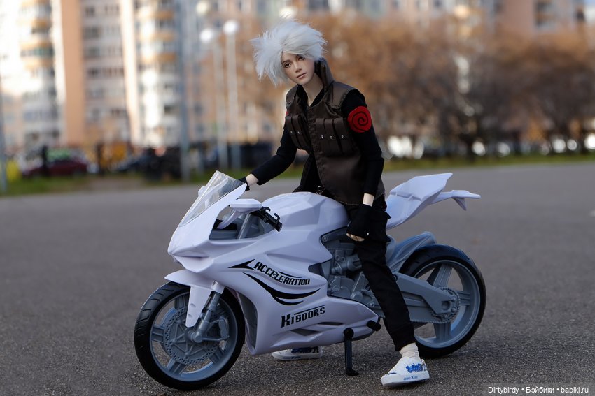 Мото-фотосессия Каси Хатаке