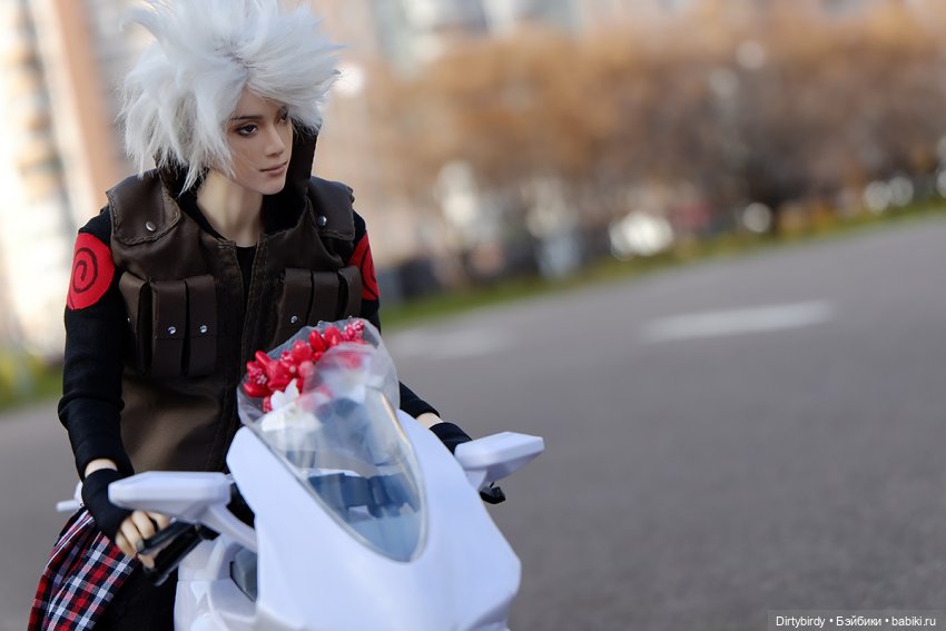 Мото-фотосессия Каси Хатаке (фото 8)