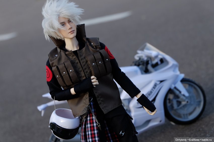 Мото-фотосессия Каси Хатаке