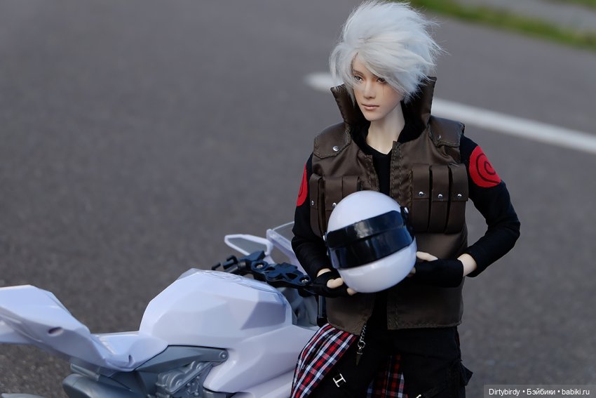 Мото-фотосессия Каси Хатаке