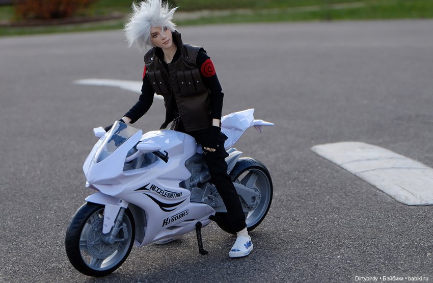 Мото-фотосессия Каси Хатаке