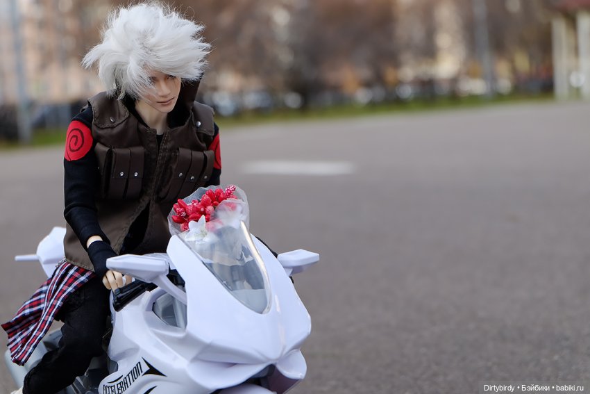 Мото-фотосессия Каси Хатаке (фото 6)