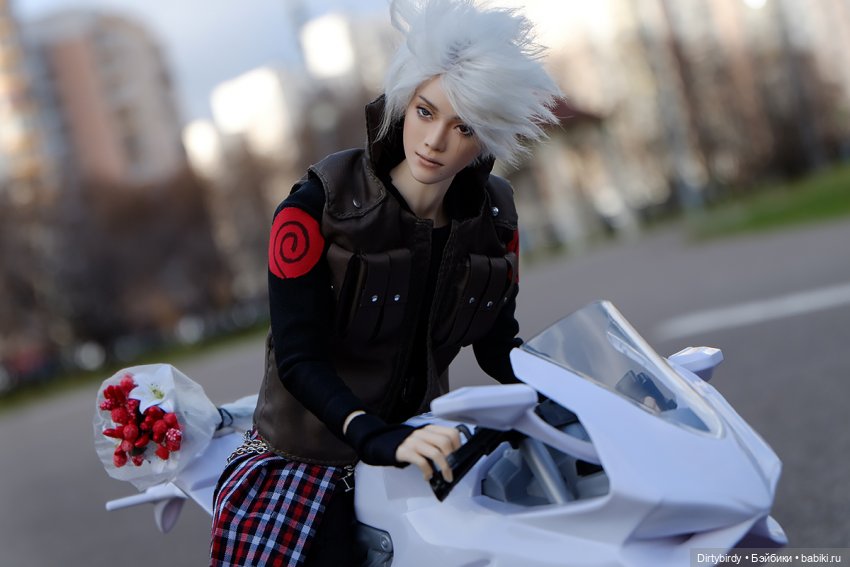 Мото-фотосессия Каси Хатаке