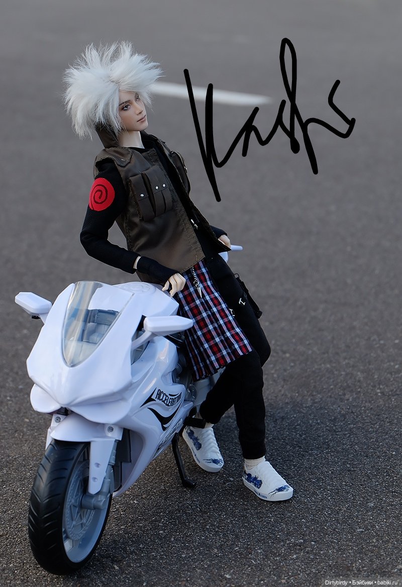 Мото-фотосессия Каси Хатаке