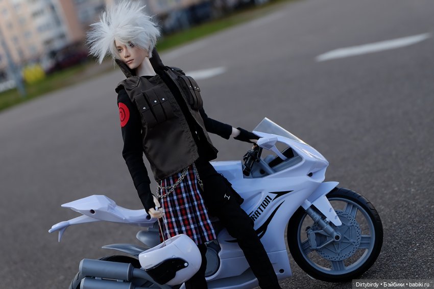 Мото-фотосессия Каси Хатаке