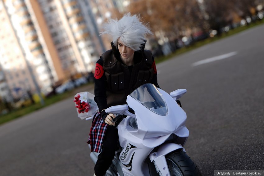 Мото-фотосессия Каси Хатаке