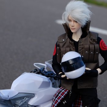 Мото-фотосессия Каси Хатаке