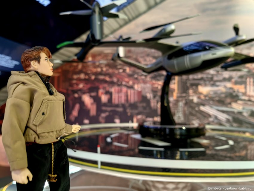 Московские развлечения Виолы и Джексона Вана. Формат 1:12