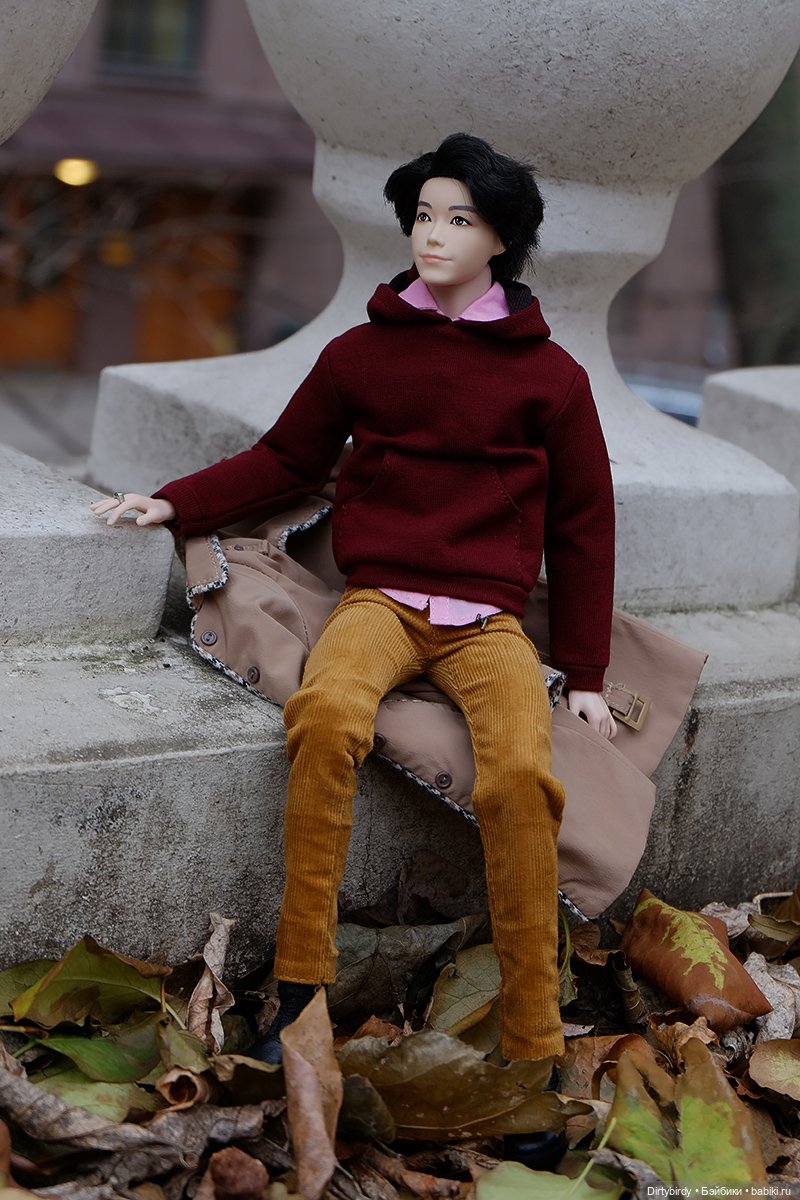 Новое хобби Ёнджуна или просто фотосессия очередных осенних шмоточек🍁🍂🕸