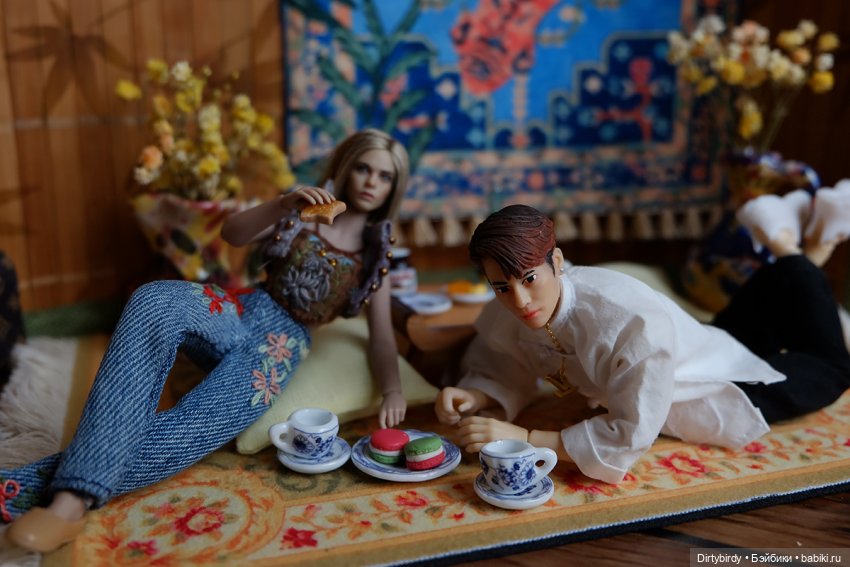 Китайское чаепитие с Джексоном Ваном. Формат 1:12