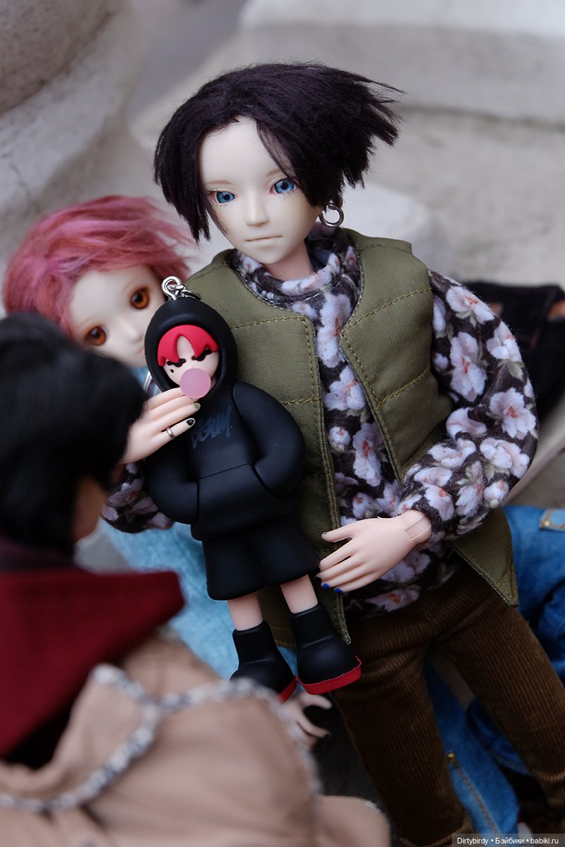 Новое хобби Ёнджуна или просто фотосессия очередных осенних шмоточек🍁🍂🕸