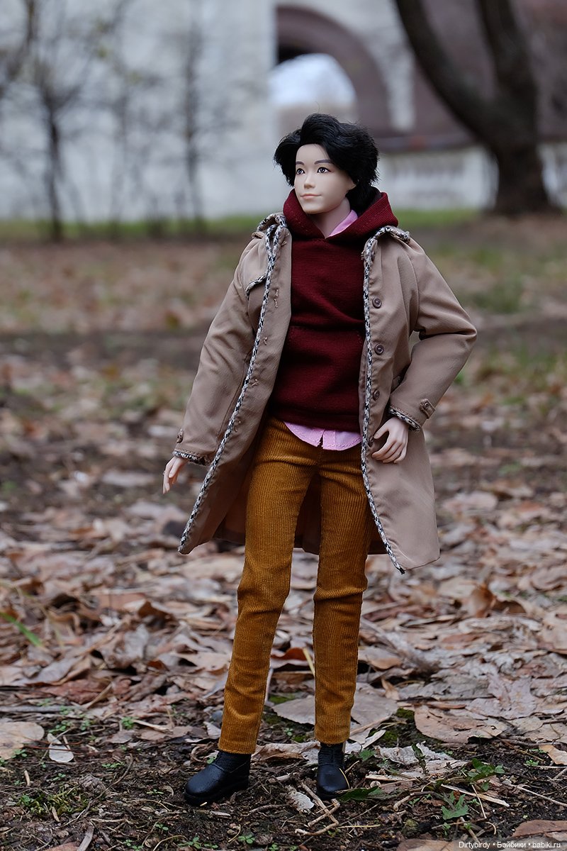 Новое хобби Ёнджуна или просто фотосессия очередных осенних шмоточек🍁🍂🕸