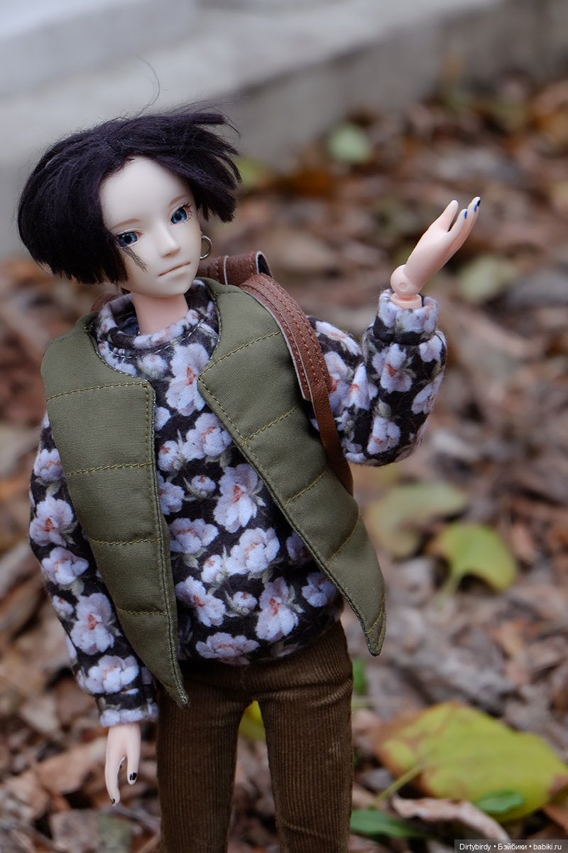 Новое хобби Ёнджуна или просто фотосессия очередных осенних шмоточек🍁🍂🕸 (фото 8)