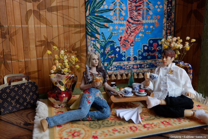 Китайское чаепитие с Джексоном Ваном. Формат 1:12 (фото 2)