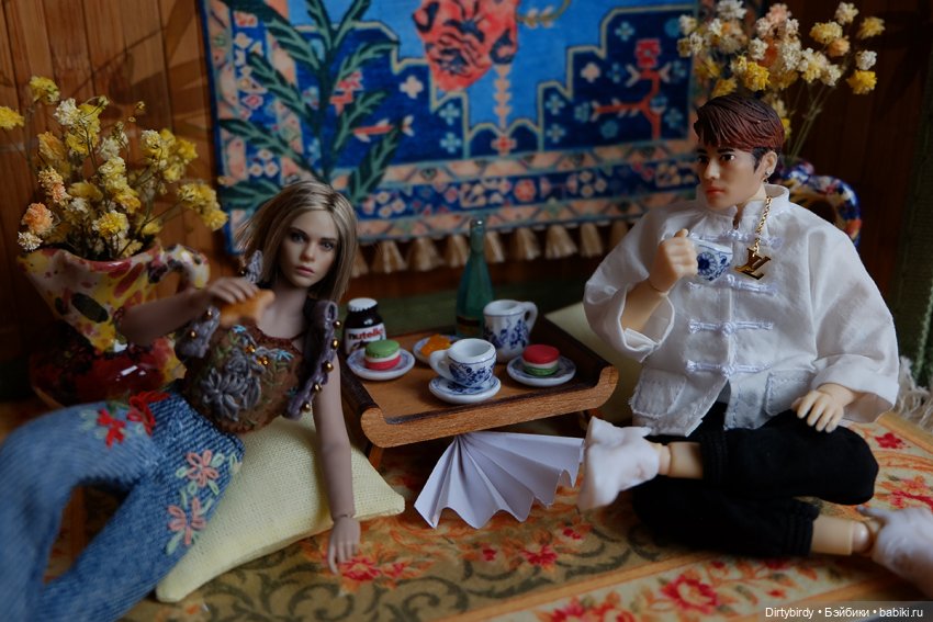 Китайское чаепитие с Джексоном Ваном. Формат 1:12