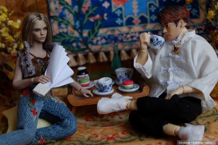 Китайское чаепитие с Джексоном Ваном. Формат 1:12 (фото 9)