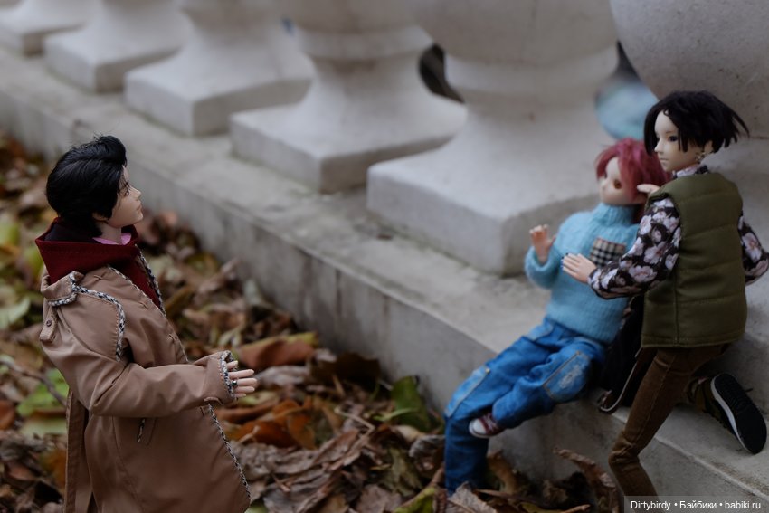 Новое хобби Ёнджуна или просто фотосессия очередных осенних шмоточек🍁🍂🕸