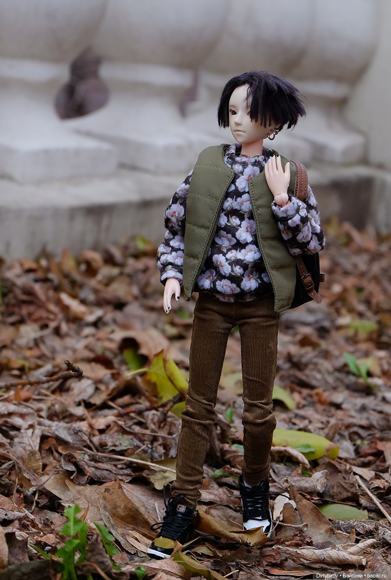 Новое хобби Ёнджуна или просто фотосессия очередных осенних шмоточек🍁🍂🕸 (фото 4)