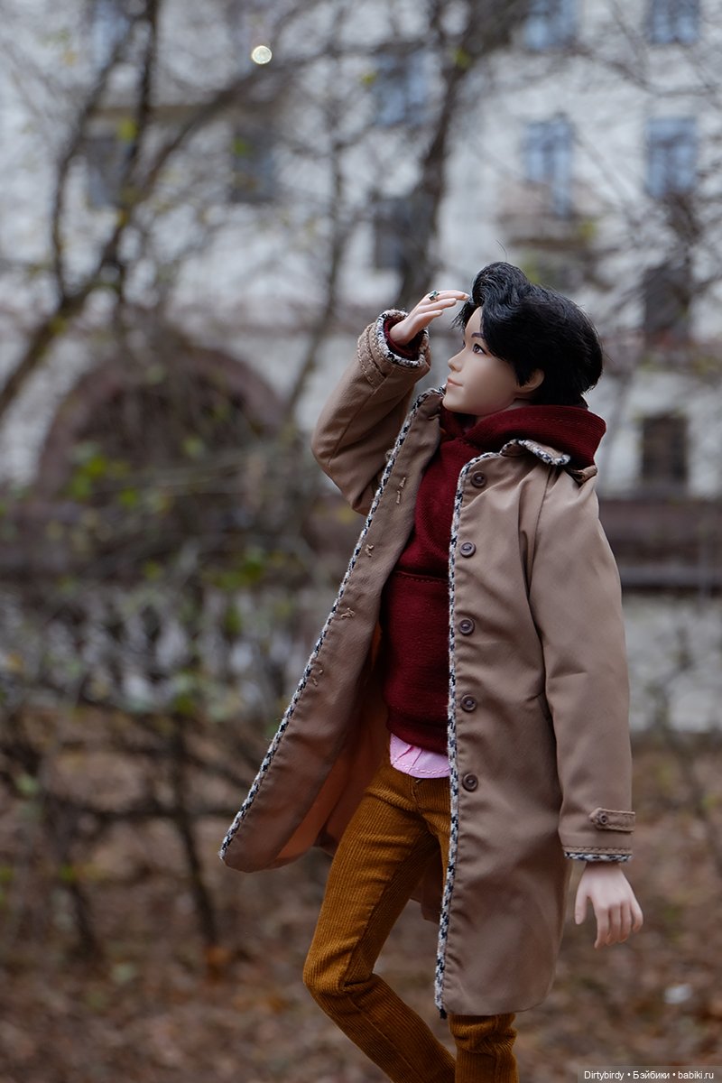 Новое хобби Ёнджуна или просто фотосессия очередных осенних шмоточек🍁🍂🕸