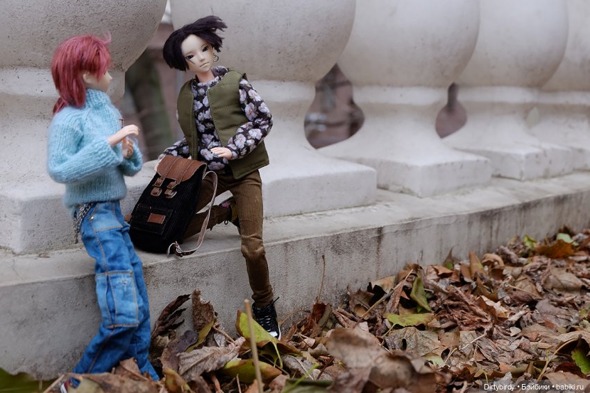 Новое хобби Ёнджуна или просто фотосессия очередных осенних шмоточек🍁🍂🕸 (фото 10)