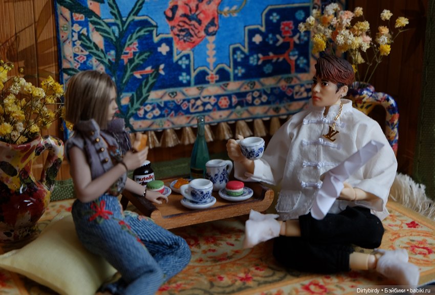 Китайское чаепитие с Джексоном Ваном. Формат 1:12 (фото 8)