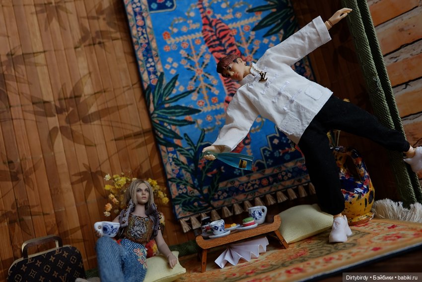 Китайское чаепитие с Джексоном Ваном. Формат 1:12