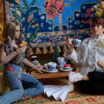 Китайское чаепитие с Джексоном Ваном. Формат 1:12.