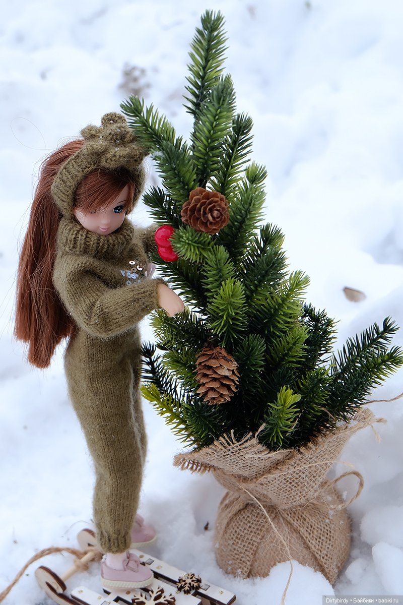 А я что - а я ничего! Ким Мари и её первая зимняя прогулка (фото 4)