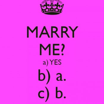 Жениться надо!