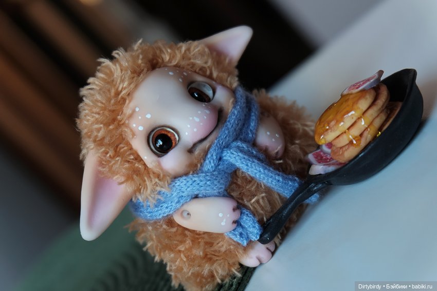 Однажды на кухне 🥞🍳🐹 — Домашние фото авторских игрушек: Тедди (фото 2)