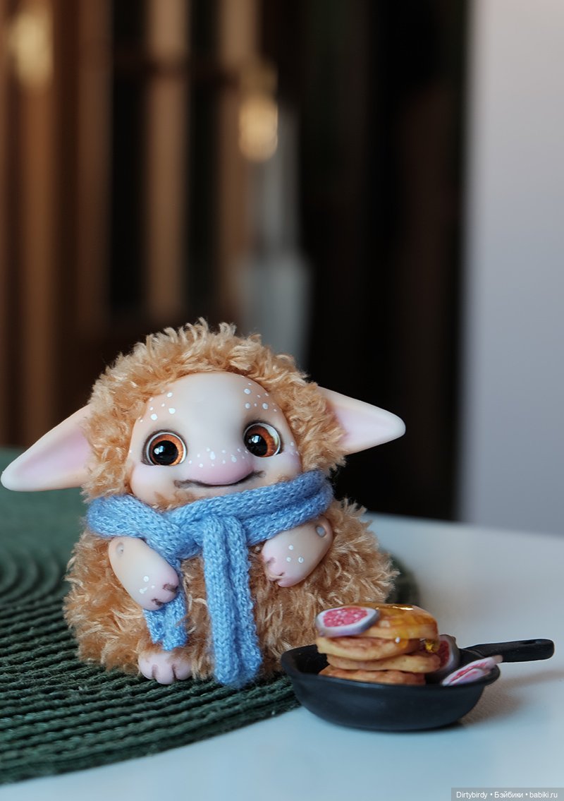 Однажды на кухне 🥞🍳🐹 — Домашние фото авторских игрушек: Тедди (фото 3)