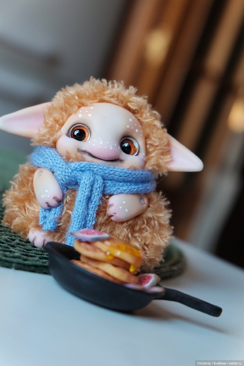 Однажды на кухне 🥞🍳🐹 — Домашние фото авторских игрушек: Тедди (фото 5)