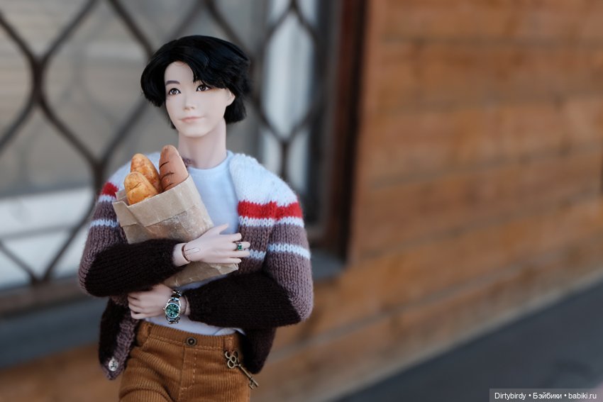 За хлебушком🥖 (2 часть) — Куклы BTS (БТС) от Mattel: K (фото 3)