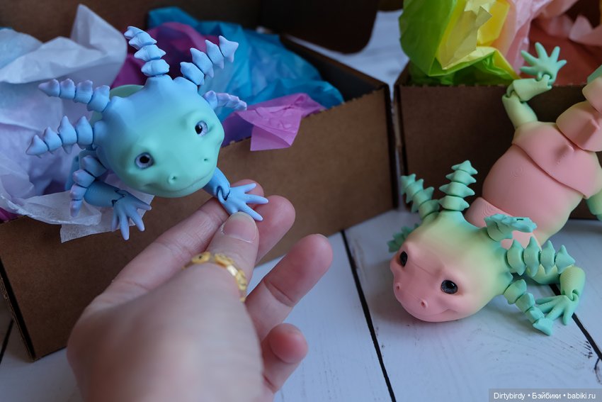 Штучки с ручкой💙💚💛Аксолотли (фото 7)