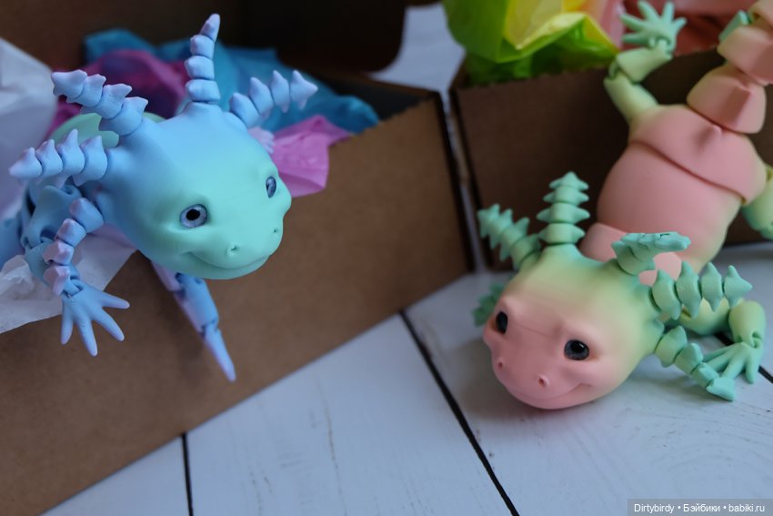 Штучки с ручкой💙💚💛Аксолотли (фото 5)