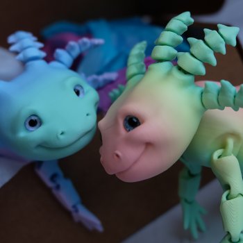 Штучки с ручкой💙💚💛Аксолотли