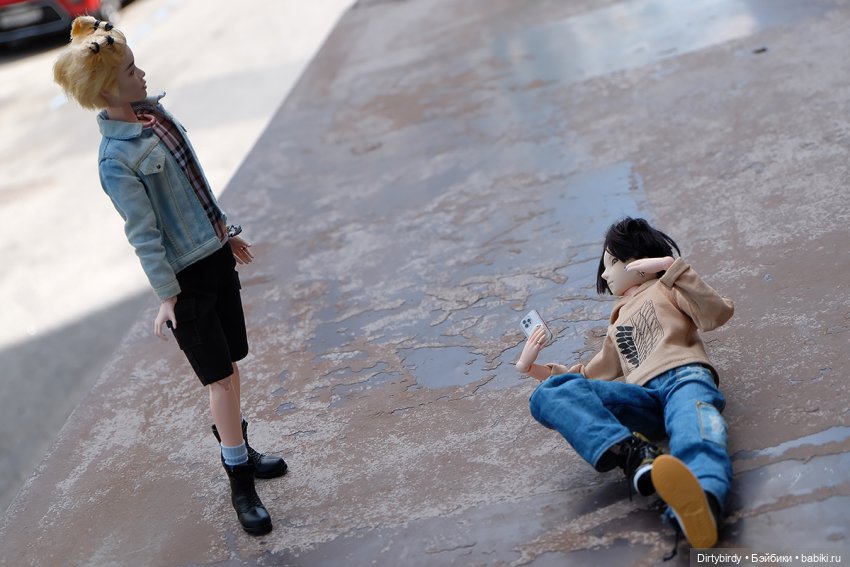 Если нас спросят почему мы дружим и где познакомились