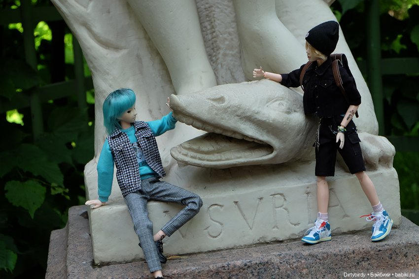 Придурства в Летнем саду или из этого угря суши не сделаешь