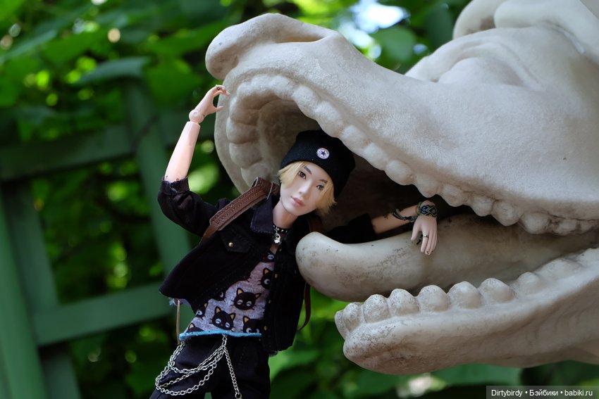 Придурства в Летнем саду или из этого угря суши не сделаешь