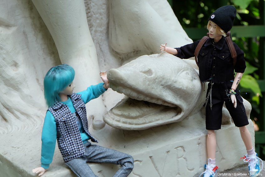 Придурства в Летнем саду или из этого угря суши не сделаешь