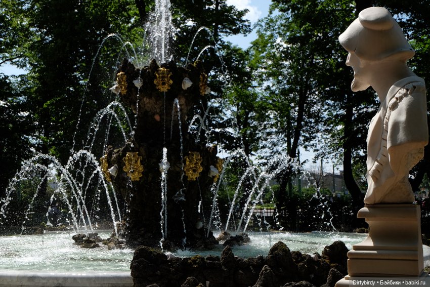 Придурства в Летнем саду или из этого угря суши не сделаешь