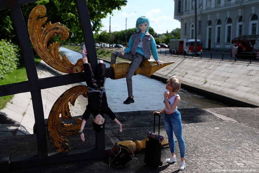 Придурства в Летнем саду или из этого угря суши не сделаешь